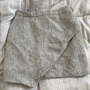 H&M shiny tweed mini